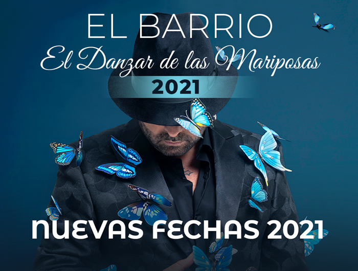 El Barrio anuncia nuevas fechas para la celebración de los conciertos que habían sido aplazados por la crisis sanitaria ocasionada por el Coronavirus