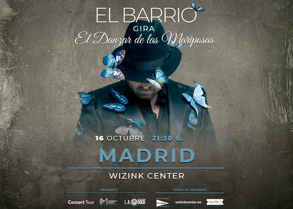 Aviso importante concierto El Barrio en Madrid (16 octubre 2021) 